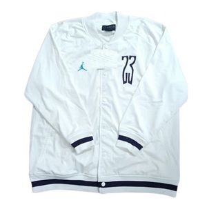 Jordan Mens Last Shot Mesh Bomber Jacket Size Small